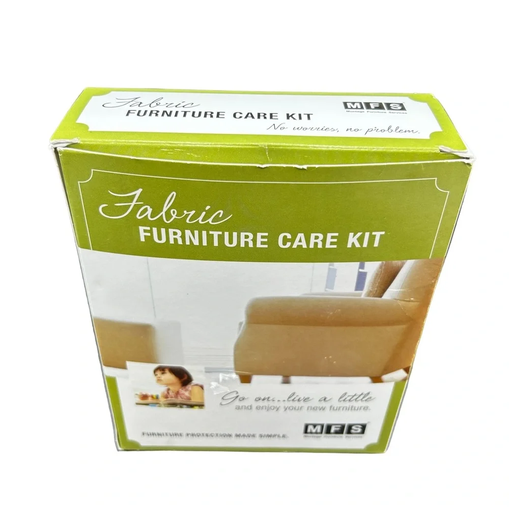 Furniture Care Kit By MFS New In Box Never Used Vynal Wood Upholstery.